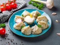 Манты с говядиной 300гр