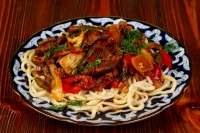 ЛАГМАН УЙГУРСКИЙ 350гр (говядины)