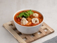 Суп с пельменями