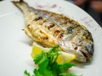 Дорада на углях