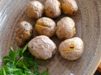 Картофель на мангале