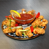 Крылья куриные в остром соусе