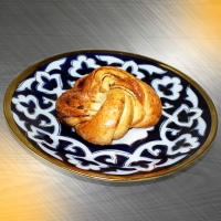 Улитка с яблоком