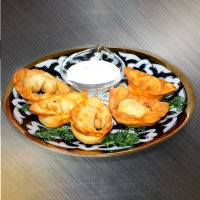 Чучвара жареная